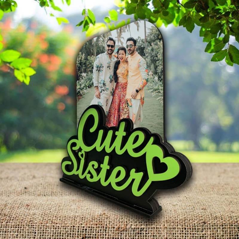 Personalized Cute Sister Table Top