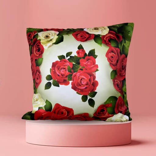 Personalized Flower Designer Pillow